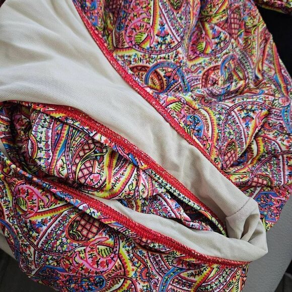 NWOT Echo Paisley Slimming One-Piece Swimsuit - Picture 11 of 11